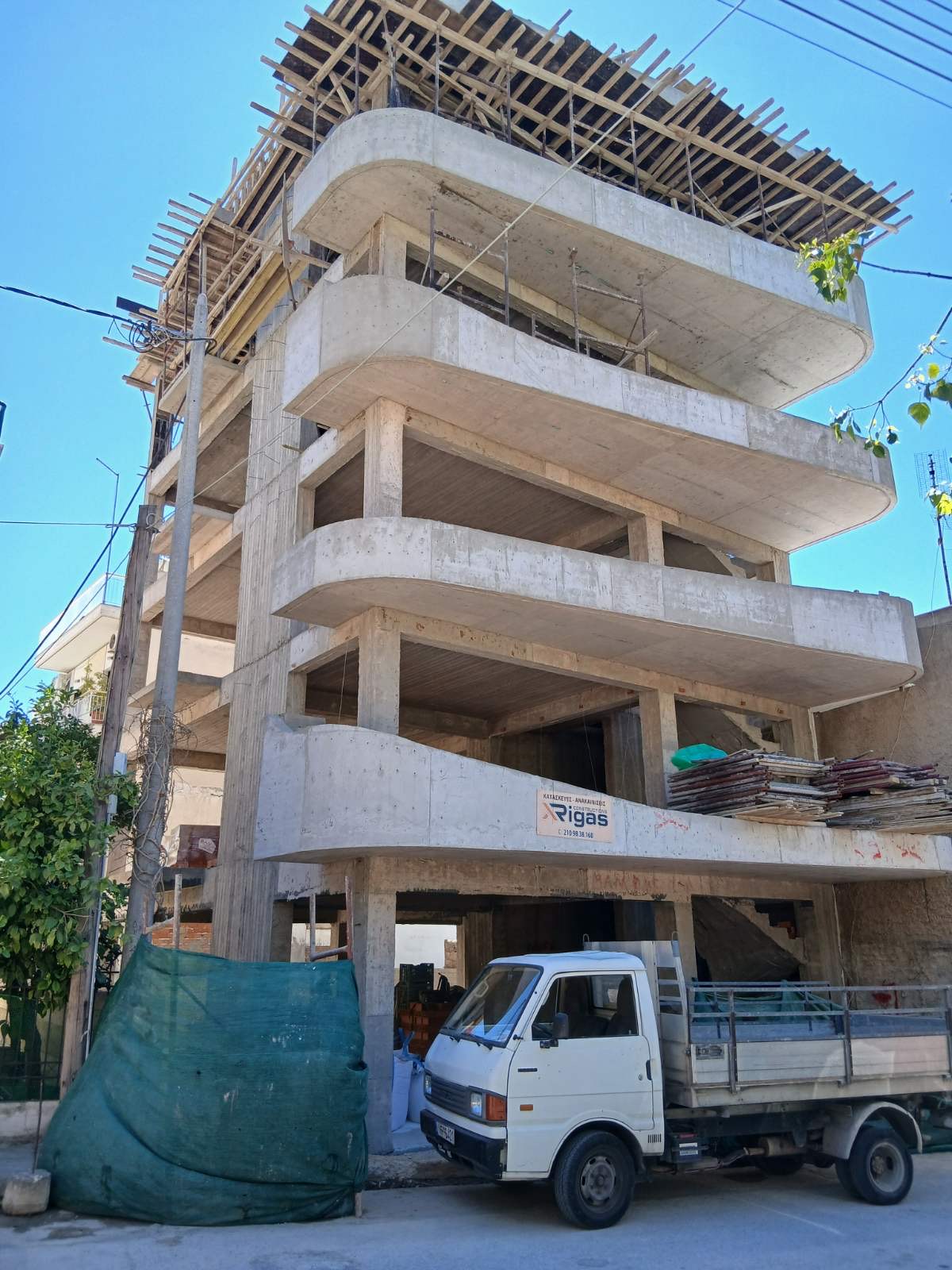 Φωτογραφία έργου στον Άγιο Δημήτριο